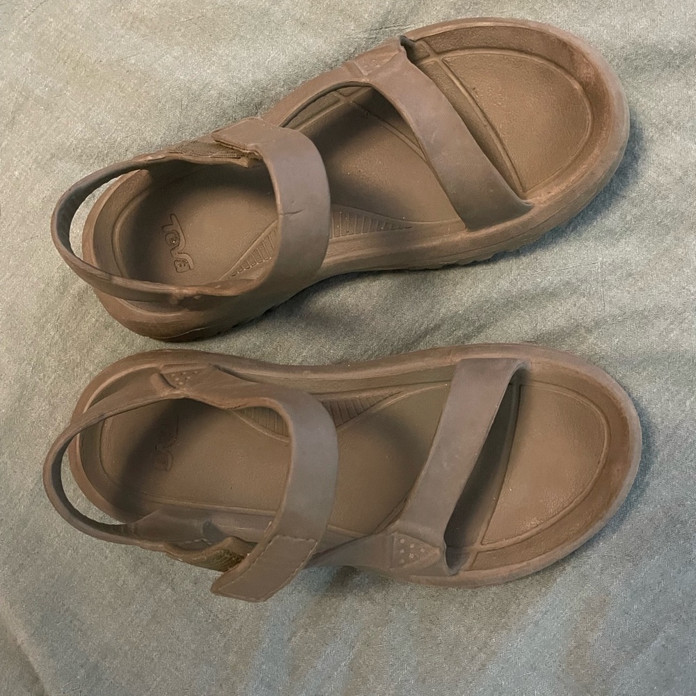 Teva green sandals